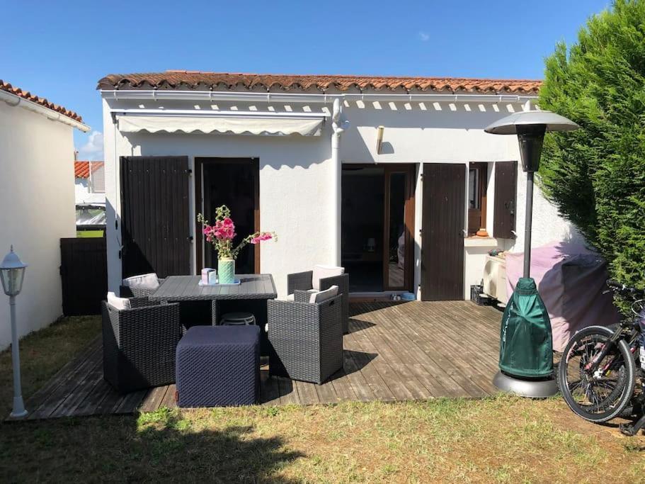 Agreable Maison, Plage A 400M, Jardin, Piscine Et Tennis Saint-Palais-sur-Mer Dış mekan fotoğraf