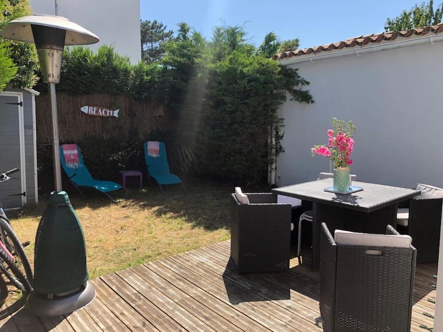 Agreable Maison, Plage A 400M, Jardin, Piscine Et Tennis Saint-Palais-sur-Mer Dış mekan fotoğraf